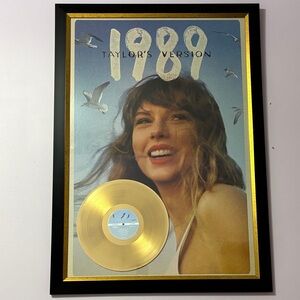 Gold Framed 1989 Taylor's Version Poster